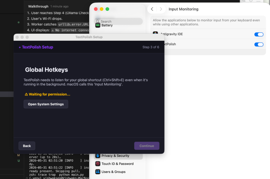 Security & Permissions